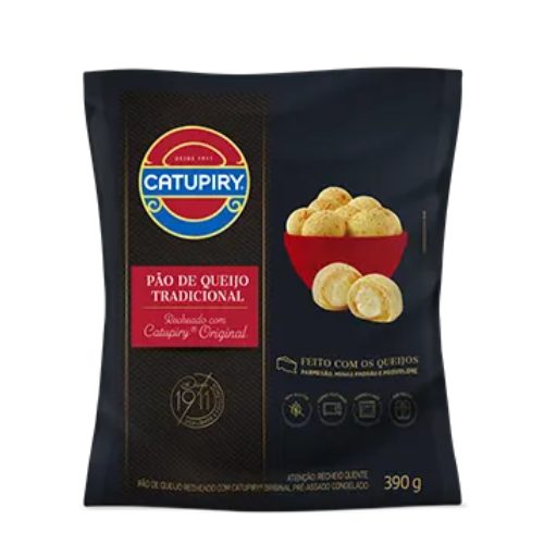 PAO DE QUEIJO TRAD C/CATUPIRY PCT 390G