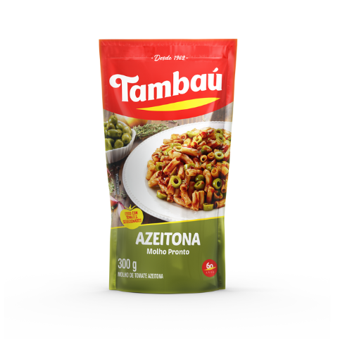 MOLHO DE TOM C/AZEITON SACHE TAMBAU 300G