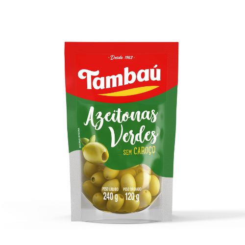 AZEITONA VERDE S/CAROCO TAMBAU SACH 120G
